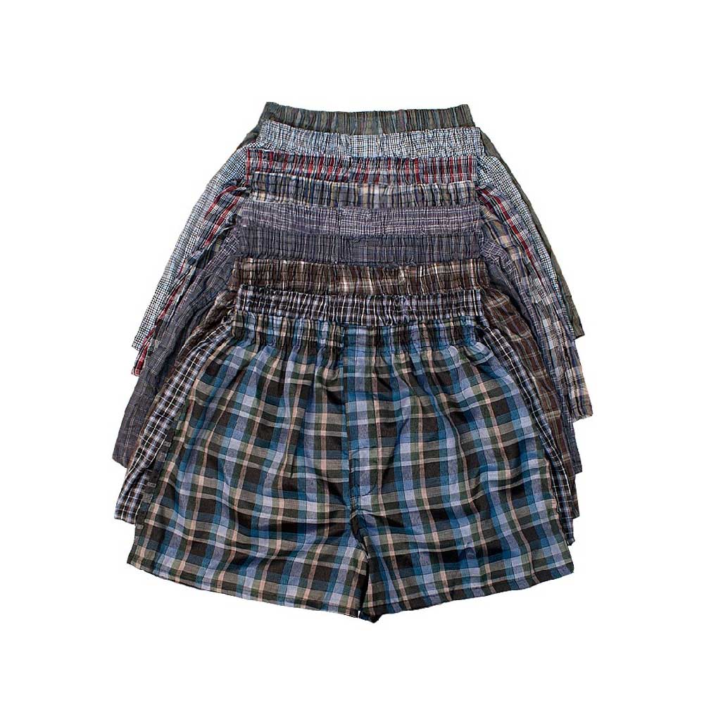Boy's Plaid Boxer Shorts - Your Shopping Depot