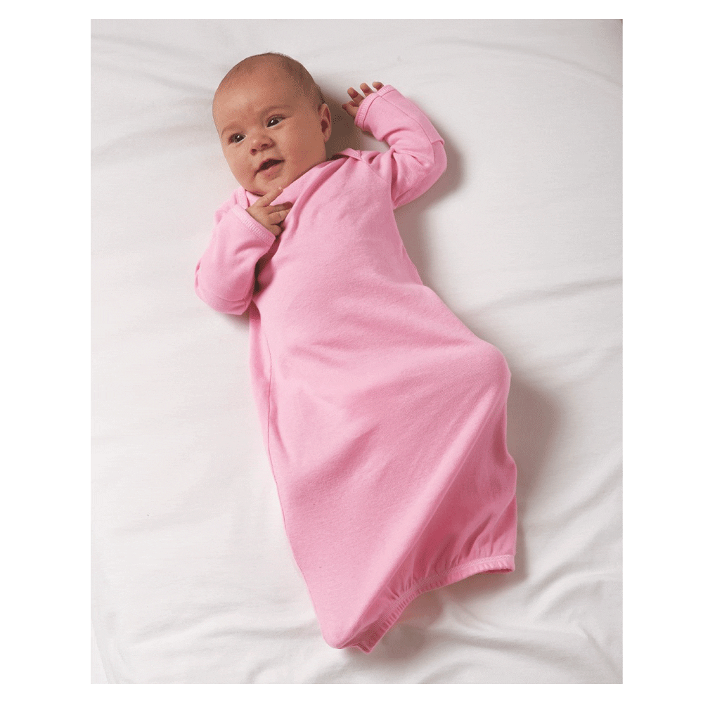 Amazon.com: KicKee Pants Layette Gowns - Natural-3-6 M [Apparel]: Infant  And Toddler Nightgowns: Clothing, Shoes & Jewelry