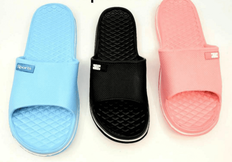 Ladies Shower Slide Slip-On Sandals - Your Shopping Depot