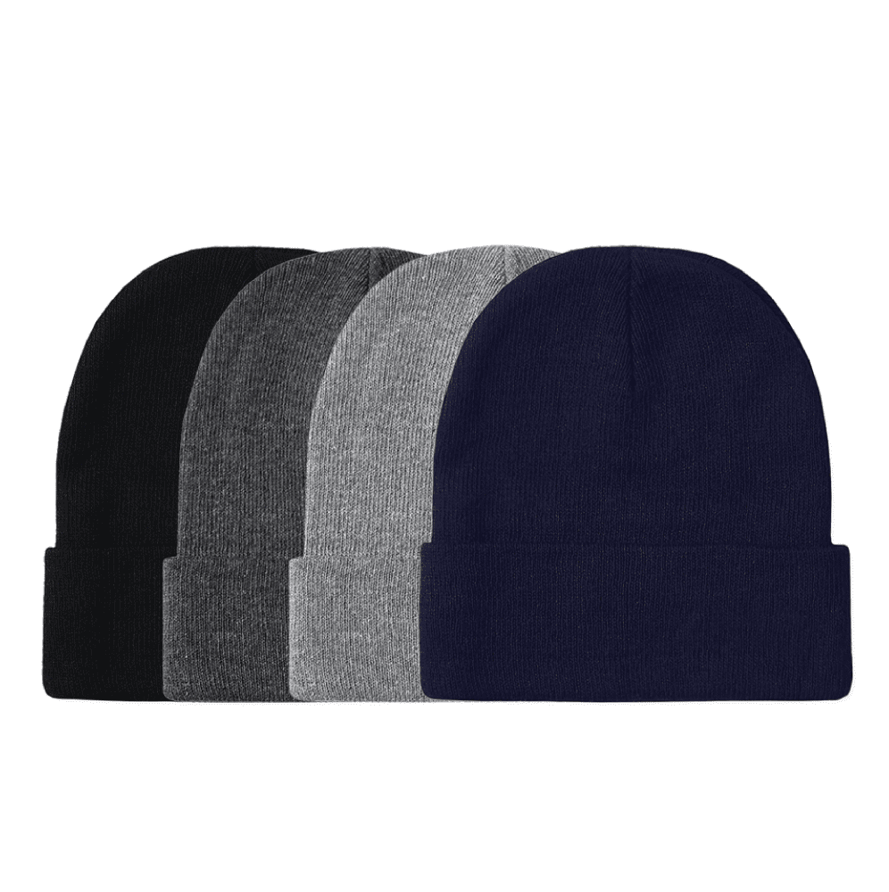 Adult Beanie Hat Cuffed Assorted Colors – Your Shopping Depot
