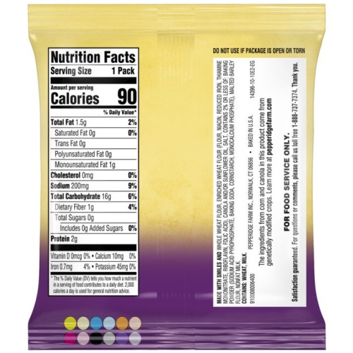 Pepperidge Farm Goldfish Pretzels Whole Grain Crackers, .75 Ounce Bag ...