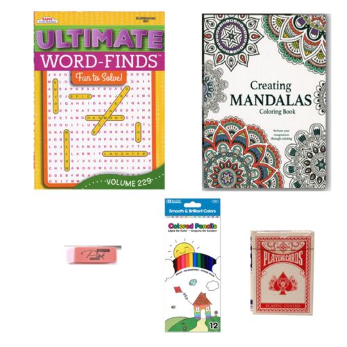Activity and Coloring Kit for Kids English