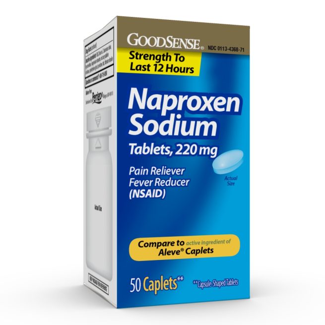 GoodSense Naproxen Sodium 220 Mg Caplets 50 Ct - Image 3