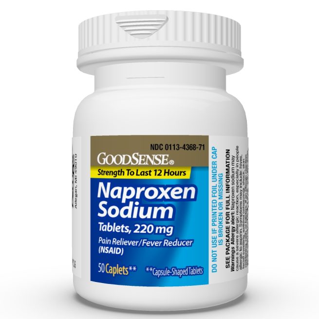 GoodSense Naproxen Sodium 220 Mg Caplets 50 Ct - Image 4