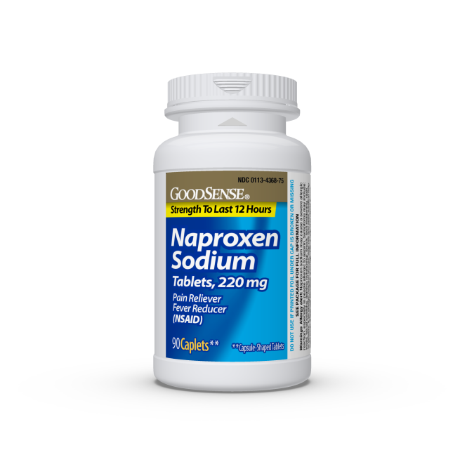 GoodSense Naproxen Sodium 220 Mg Caplets 90 Ct - Image 3