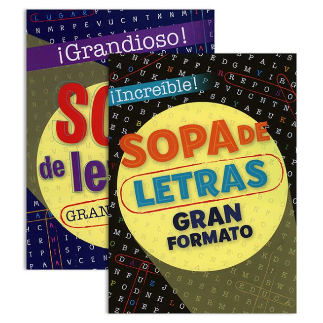 Sopas de Letras Gran - Spanish Language Word Find