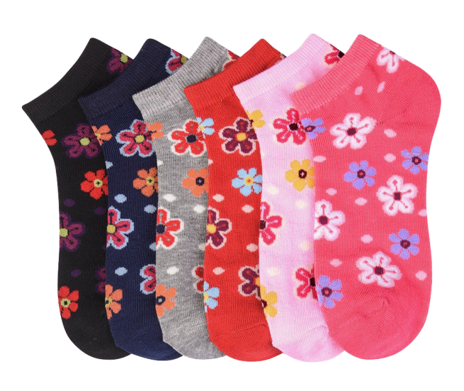 Women's/Girl's Spandex Socks Prints - Image 3