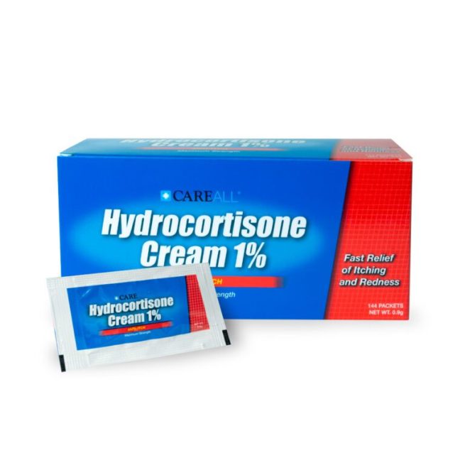 CareAll Hydrocortisone 1% Anti-Itch Cream Individual Packets