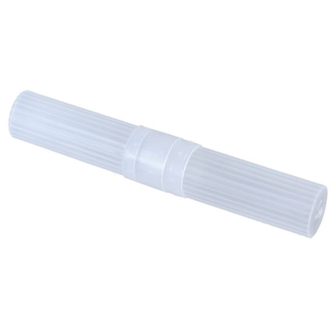 Travel Toothbrush Holder (clear tube)