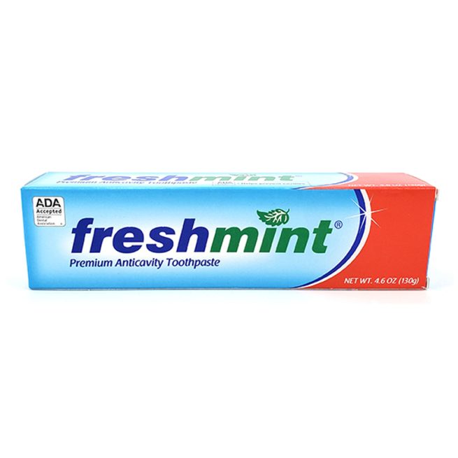 Freshmint Anticavity Premium Toothpaste (ADA APPROVED) 4.6 oz