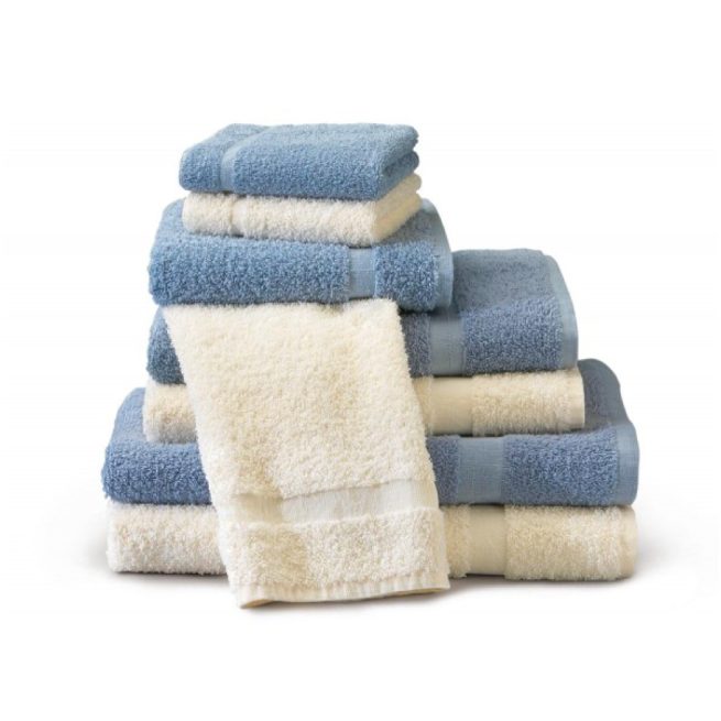 Vibrance Terry Hand Towel - Blue