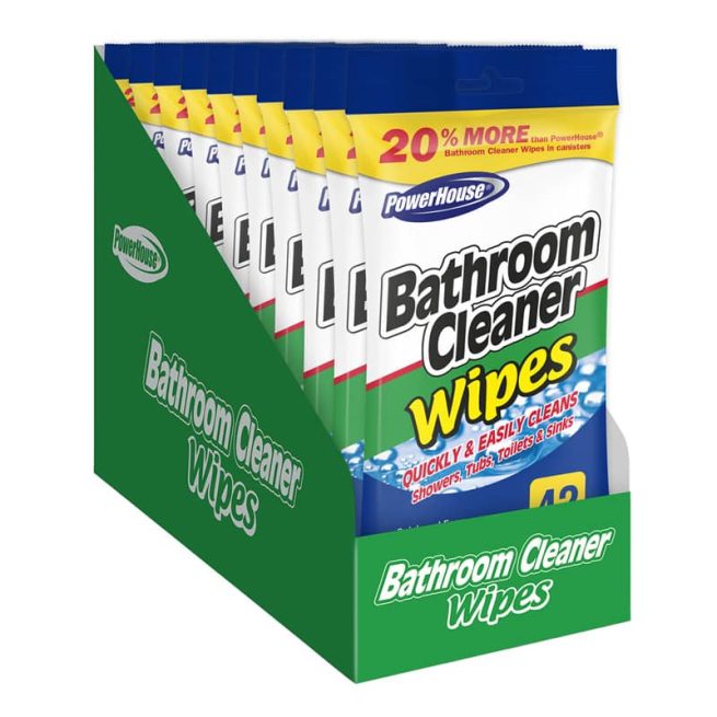 Flat Wipes - Bathroom Cleaner