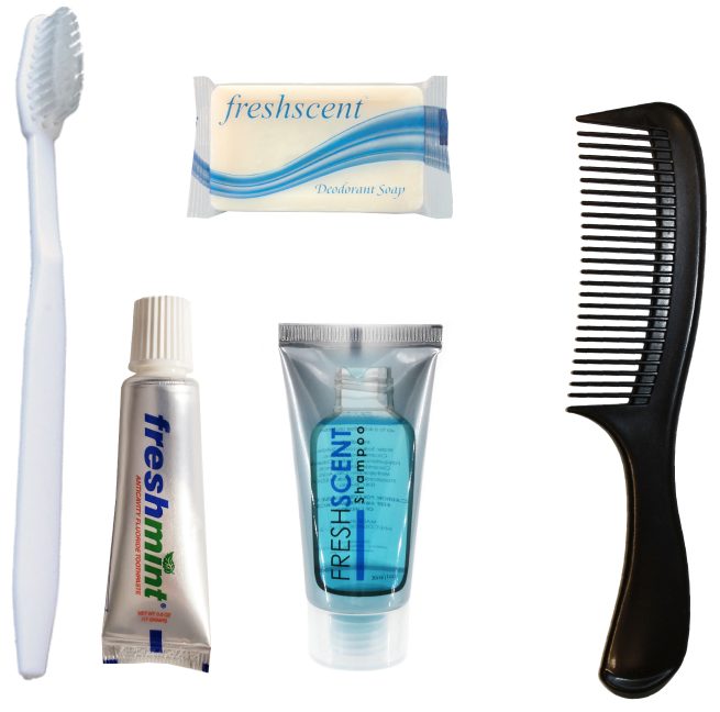 Just the Basics 5 Piece Hygiene Kit