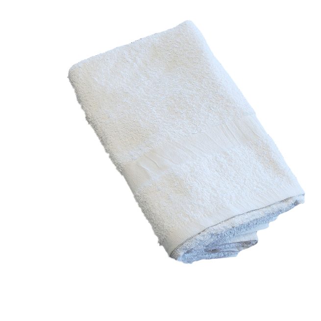 Classic Cotton Terry Bath Towel 20x40 White