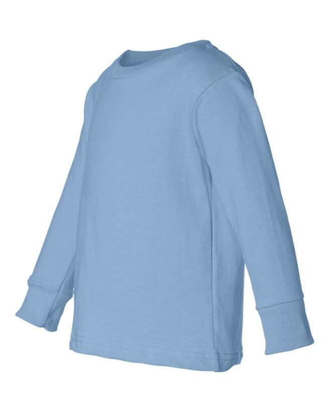 Rabbit Skins - Toddler Long Sleeve Cotton Jersey Tee - Image 5