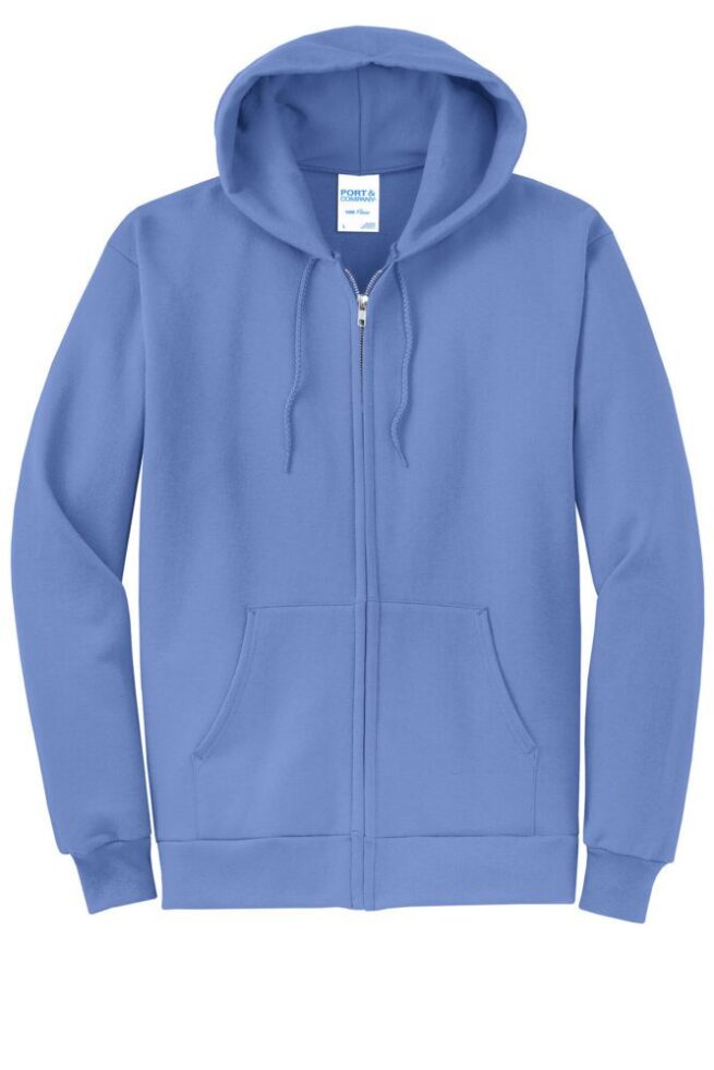 Port & Company Core Fleece Full-Zip Hooded Sweatshirt