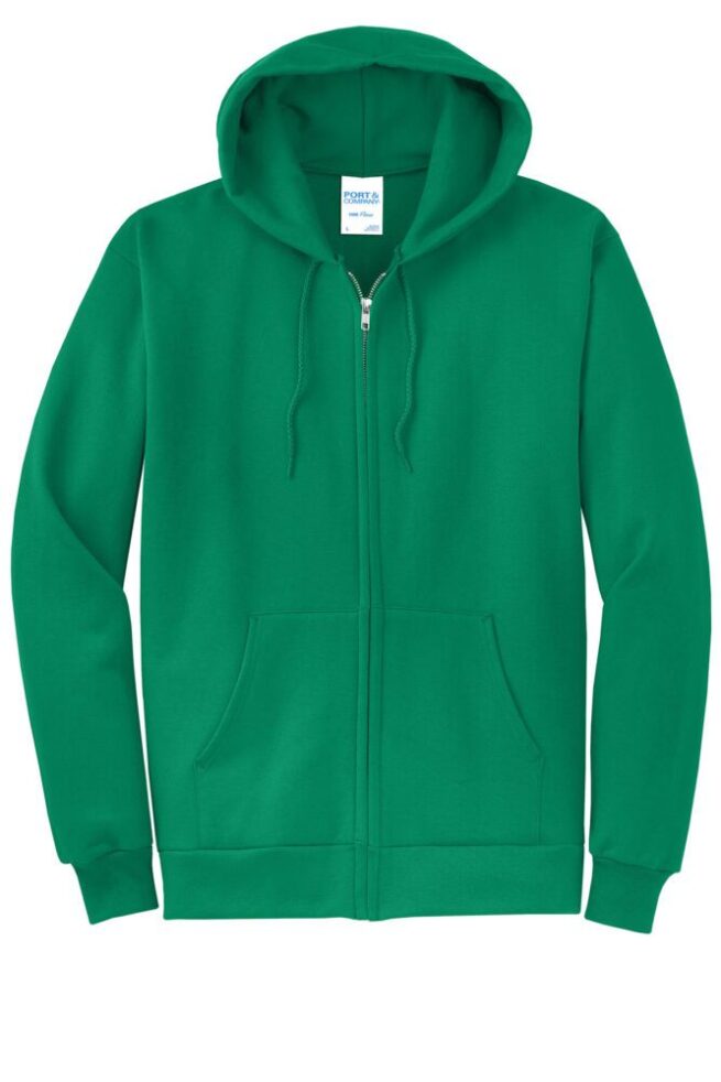 Port & Company Core Fleece Full-Zip Hooded Sweatshirt