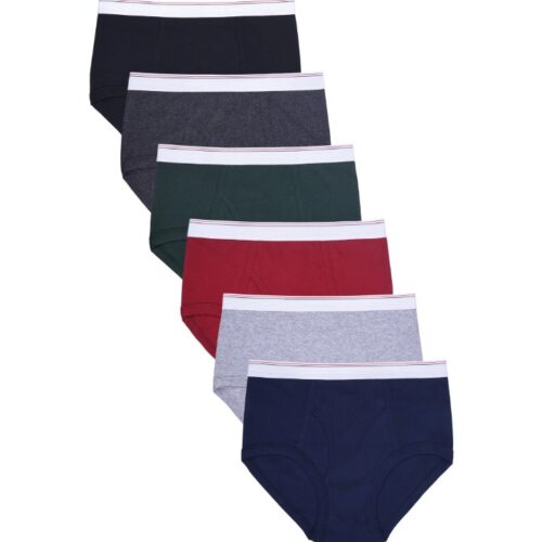 Men's Color Briefs 12-Pack