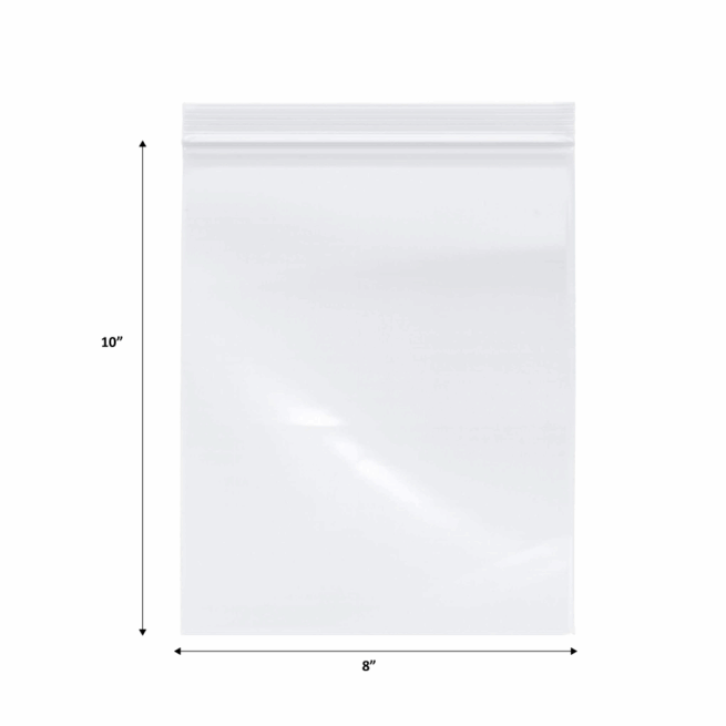 Reclosable Bags 8 x 10" 2 Mil