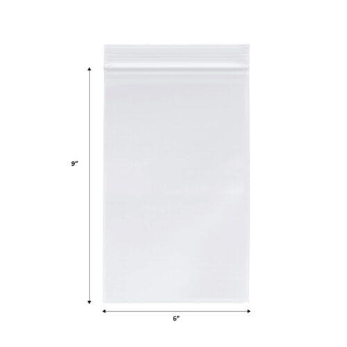 Relcoseable Plastic Bags 6x9 2 MIL