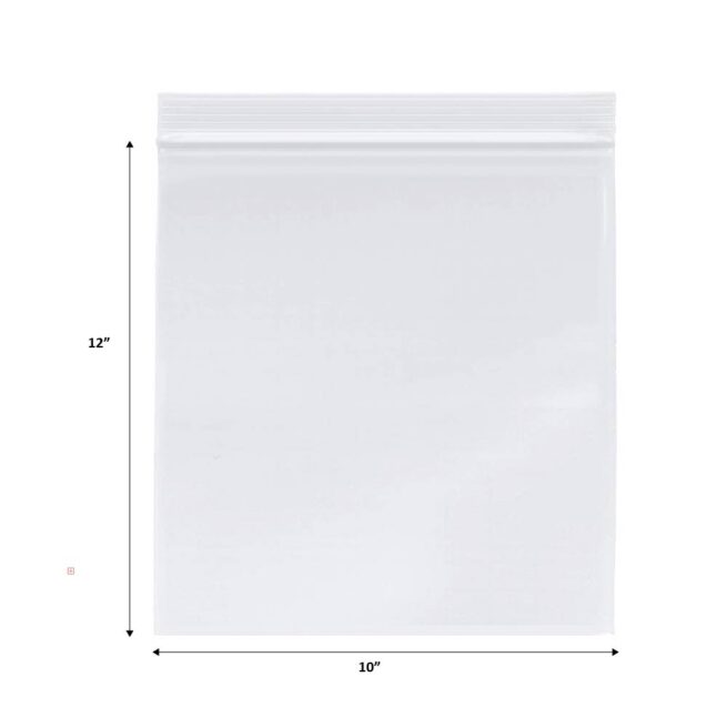 Reclosable Plastic Bag 10x12 4MIL