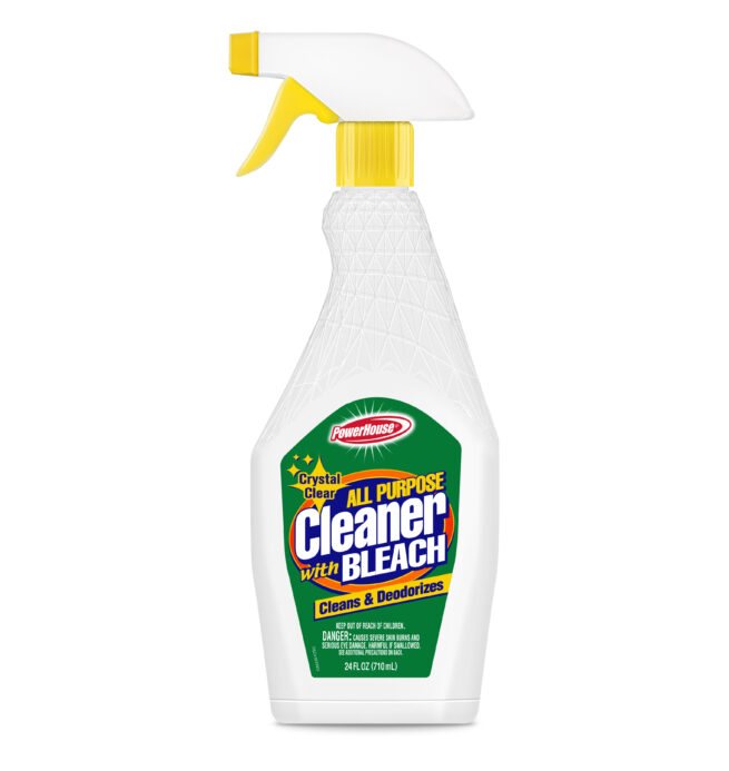 PowerHouse 24oz Trigger Cleaner All Purpose Cleaner with Bleach