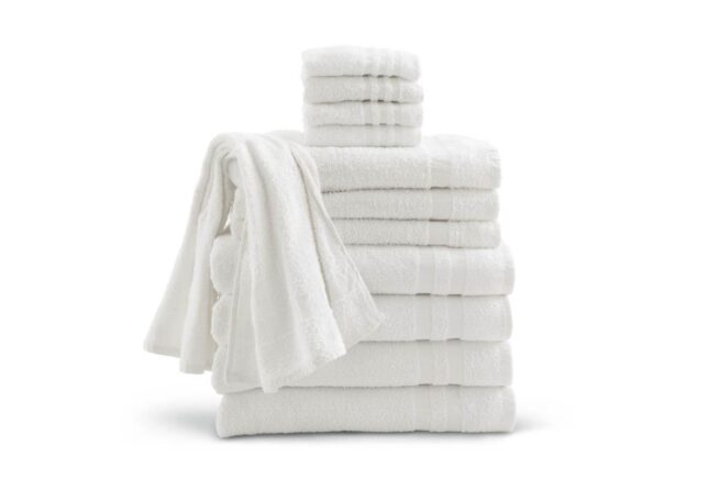 Cotton Hand Towel White 16x27