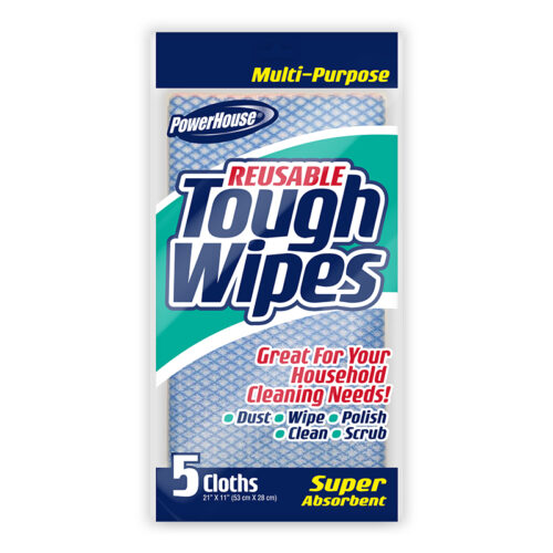 5-Pack Tough Handy Wipes