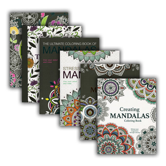Adult Coloring Books Mandala