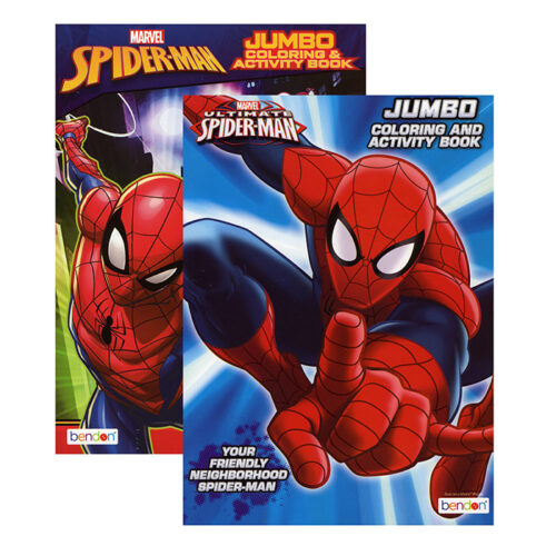 Spiderman coloring and Activity Book