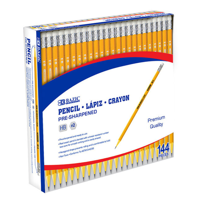 Pre-Sharpened #2 Premium Yellow Pencil