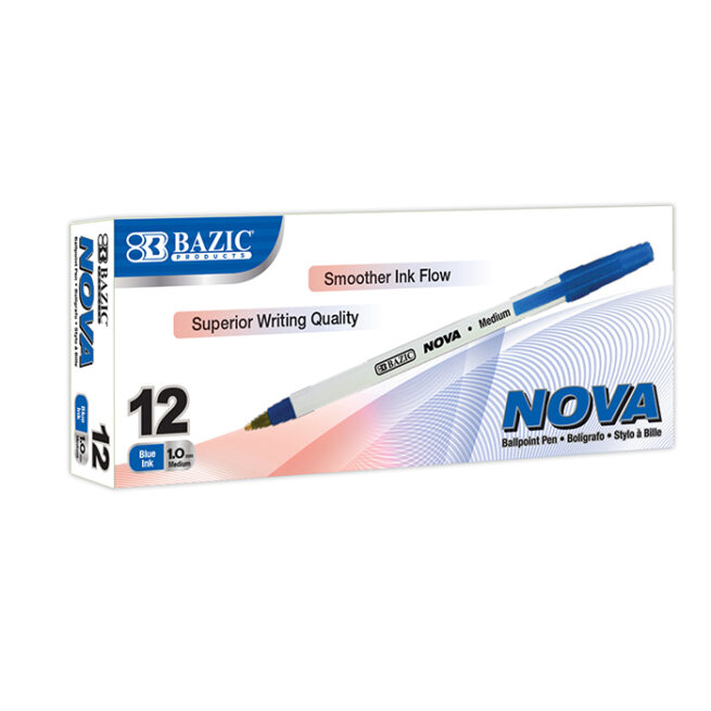 Nova Blue Ballpoint Pen Medium Point