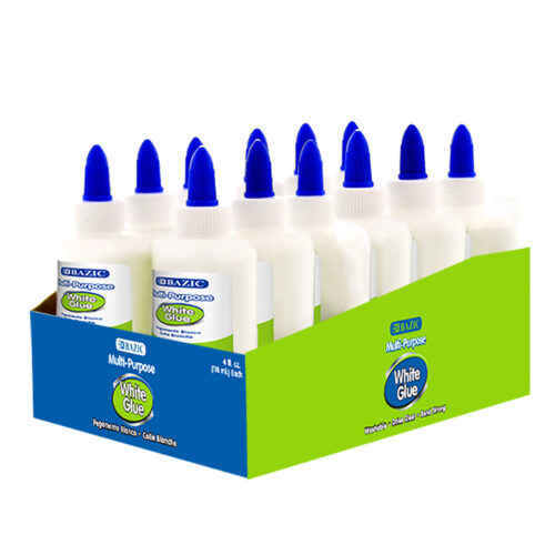 BAZIC 4 FL OZ (118 mL) Washable White Glue