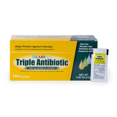 CareAll Triple Antibiotic Ointment Individual Packet 0.9g