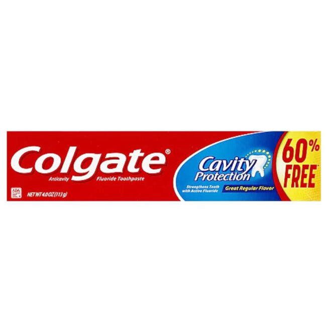 Colgate Toothpaste Regular 2.5+1.5oz Bonus