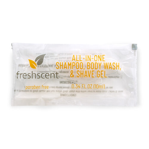 Freshscent 0.34 oz Shampoo, Shave Lotion & Body Wash Packet