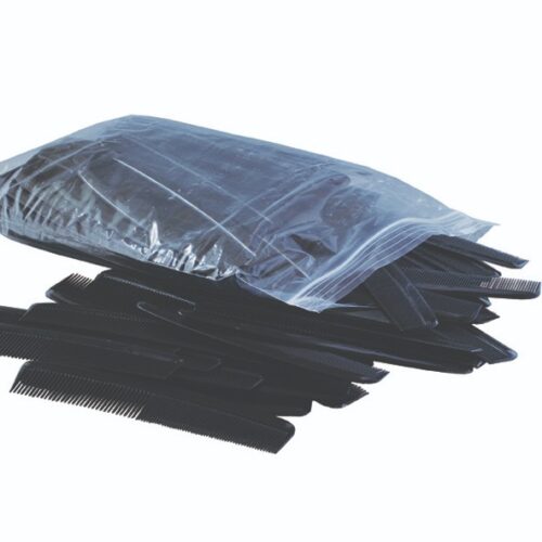 144-Pack 7" Black Comb