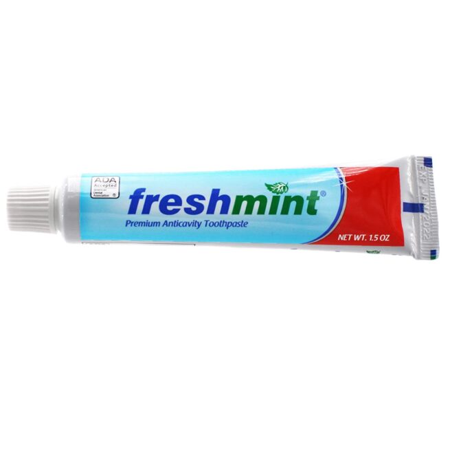 Freshmint 1.5 oz. Premium Anticavity Fluoride Toothpaste (ADA Accepted)
