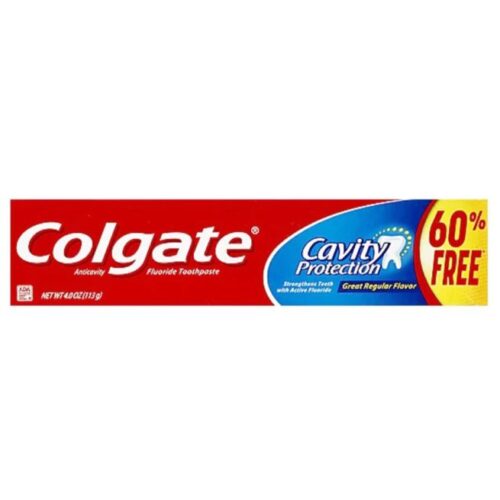 Colgate Toothpaste Regular 2.5+1.5oz Bonus