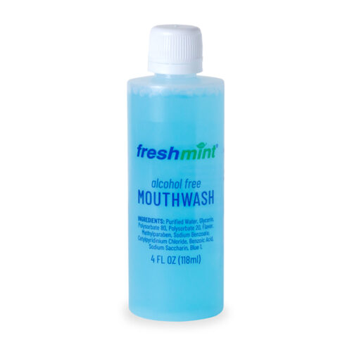 Freshmint Alcohol Free Mouthwash 4 oz