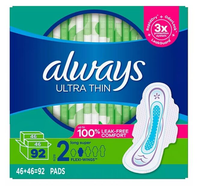 Always Long Ultra Thin Maxi Pad