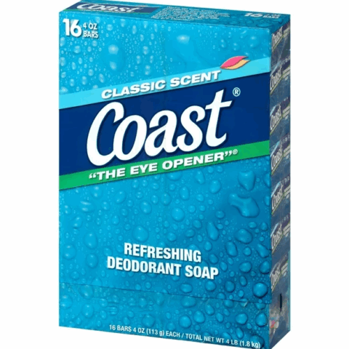 Coast 4.0 oz  Bar Soap - Classic Scent