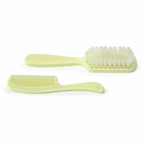 Baby Comb & Brush Set, Ivory Box Set
