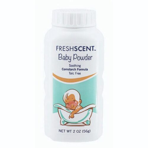 Freshscent 2 oz. Talc-Free Baby Powder Soothing Cornstarch Formula